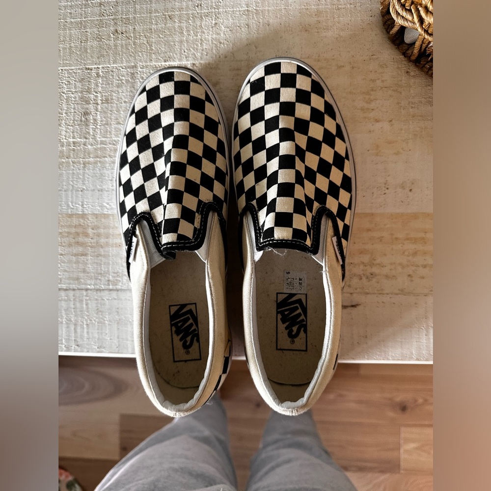 Checkered vans